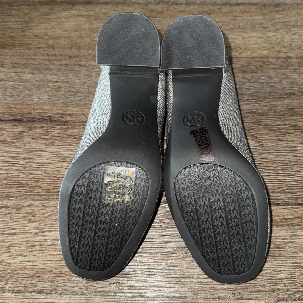 MICHAEL Michael Kors Porter Slip On Pumps Silver